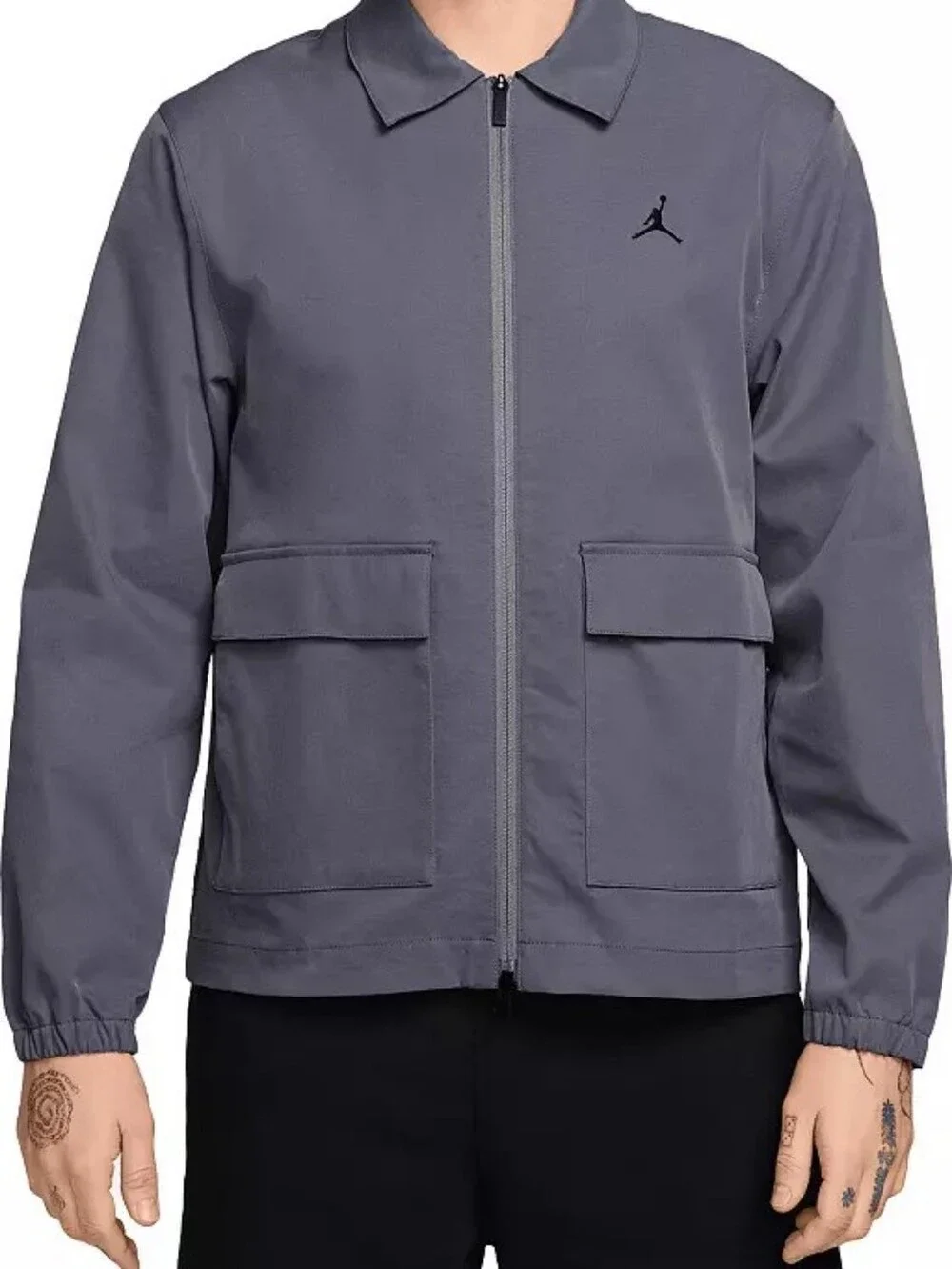 Jordan Men's Golf Jacket Gray